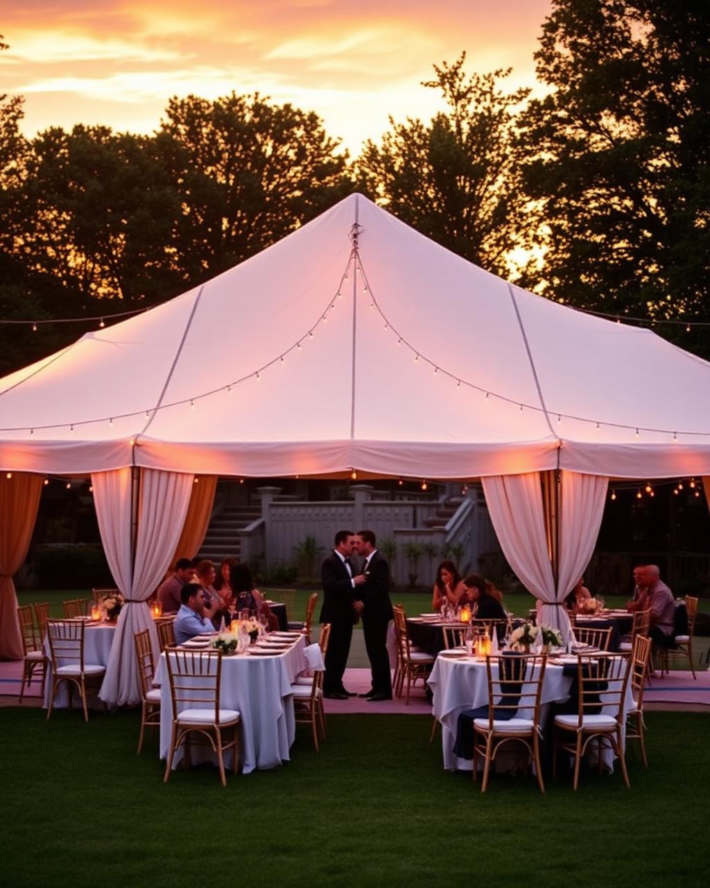 Cotswolds Marquee Wedding